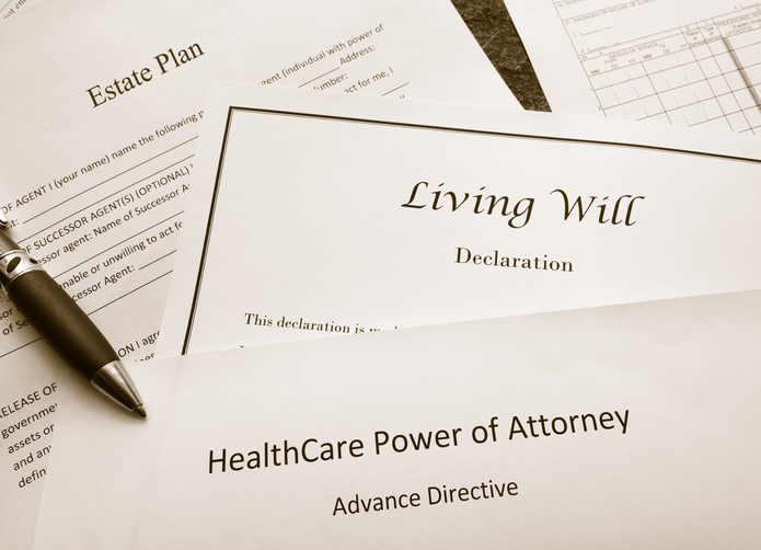 PA Estate Plan, Living Will, and Healthcare Power of Attorney documents